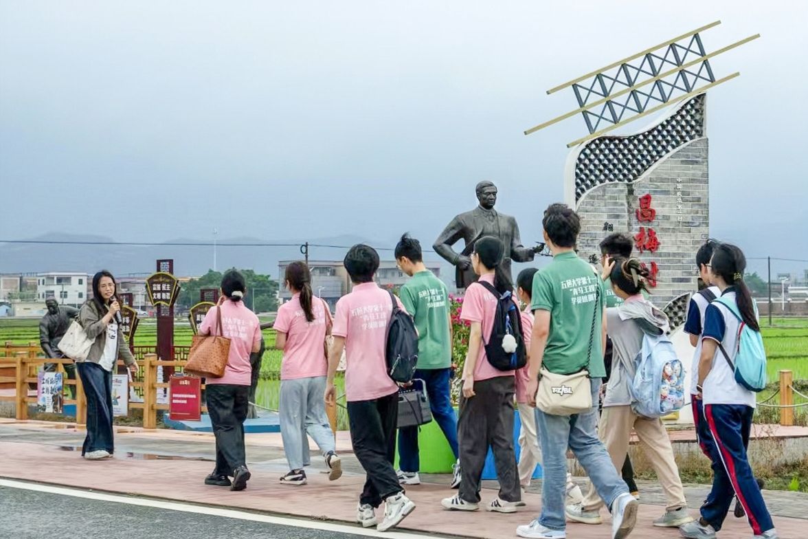 追尋航空報國志 青春奮進百千萬——校青馬學員赴“中國航空之父”馮如故里恩平昌梅村研學
